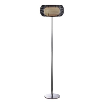 Searchlight - Stehleuchte 2xE27/60W/230V schwarz