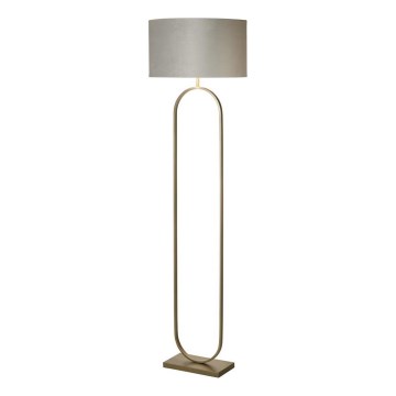 Searchlight - Stehleuchte MODISH 1xE27/60W/230V grau