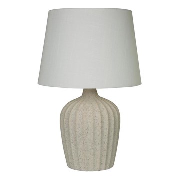 Searchlight - Tischlampe PADSTOW 1xE27/60W/230V beige