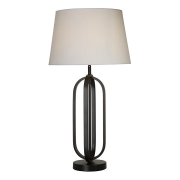 Searchlight - Tischleuchte CHIC 1xE27/60W/230V weiß