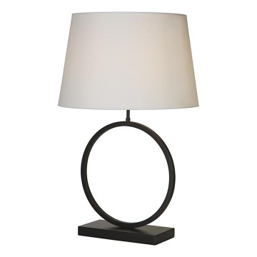 Searchlight - Tischleuchte ELEGANT 1xE27/60W/230V weiß