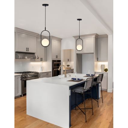 Deckenleuchte an Kabel CORDEL 1xG9/28W/230V schwarz