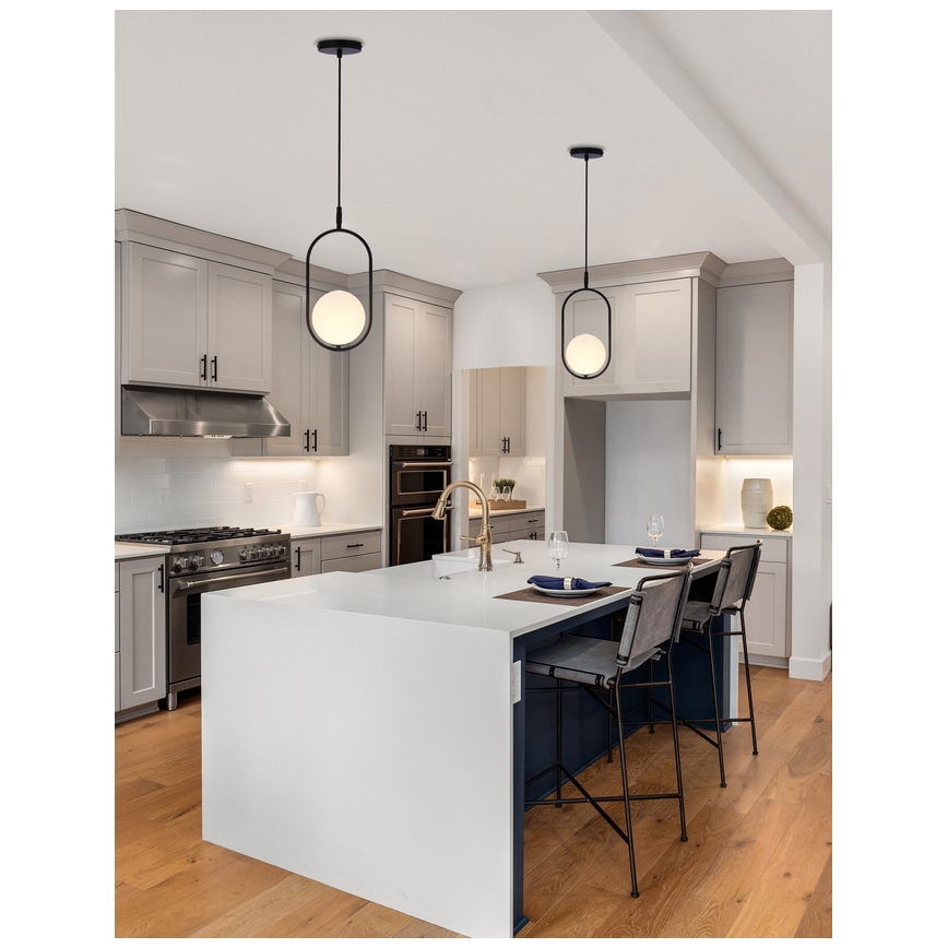 Deckenleuchte an Kabel CORDEL 1xG9/28W/230V schwarz