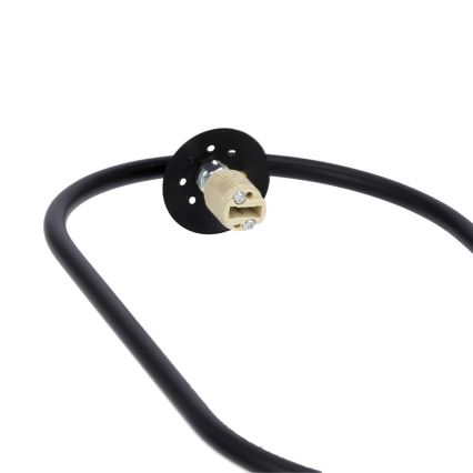 Deckenleuchte an Kabel CORDEL 1xG9/28W/230V schwarz