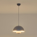 Seilpendelleuchte JARDEN 1xE27/15W/230V grau