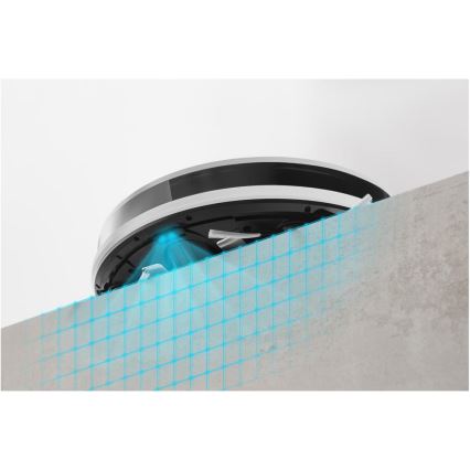 Sencor - Intelligenter 2-in-1 Saugroboter mit Wischfunktion 28W/2600 mAh Wi-Fi weiß + Fernbedienung