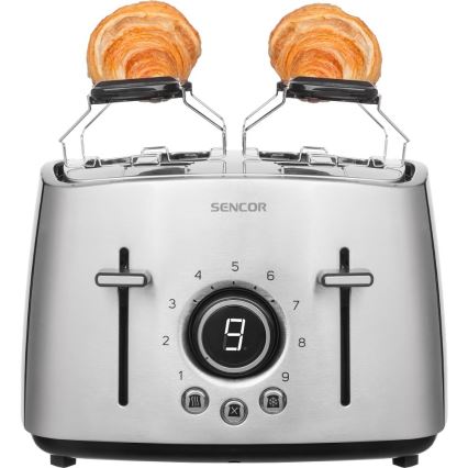 Sencor - 4-Schlitz-Toaster 1600W/230V, mattchrom