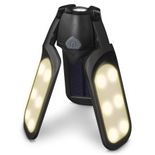 Sencor – Aufladbare LED-Camping-Taschenlampe mit Solarpanel LED/3W/1600 mAh IPX4