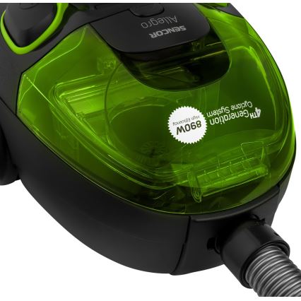 Sencor - Beutelloser Staubsauger 1,5 l 890W/230V grün/schwarz