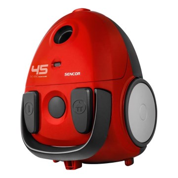 Sencor - Beutelstaubsauger 1,5 l 850W/230V rot/schwarz