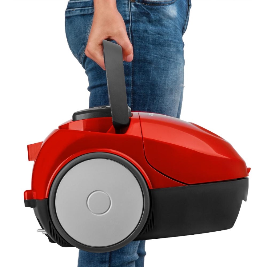 Sencor - Beutelstaubsauger 1,5 l 850W/230V rot/schwarz