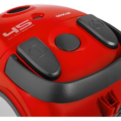 Sencor - Beutelstaubsauger 1,5 l 850W/230V rot/schwarz