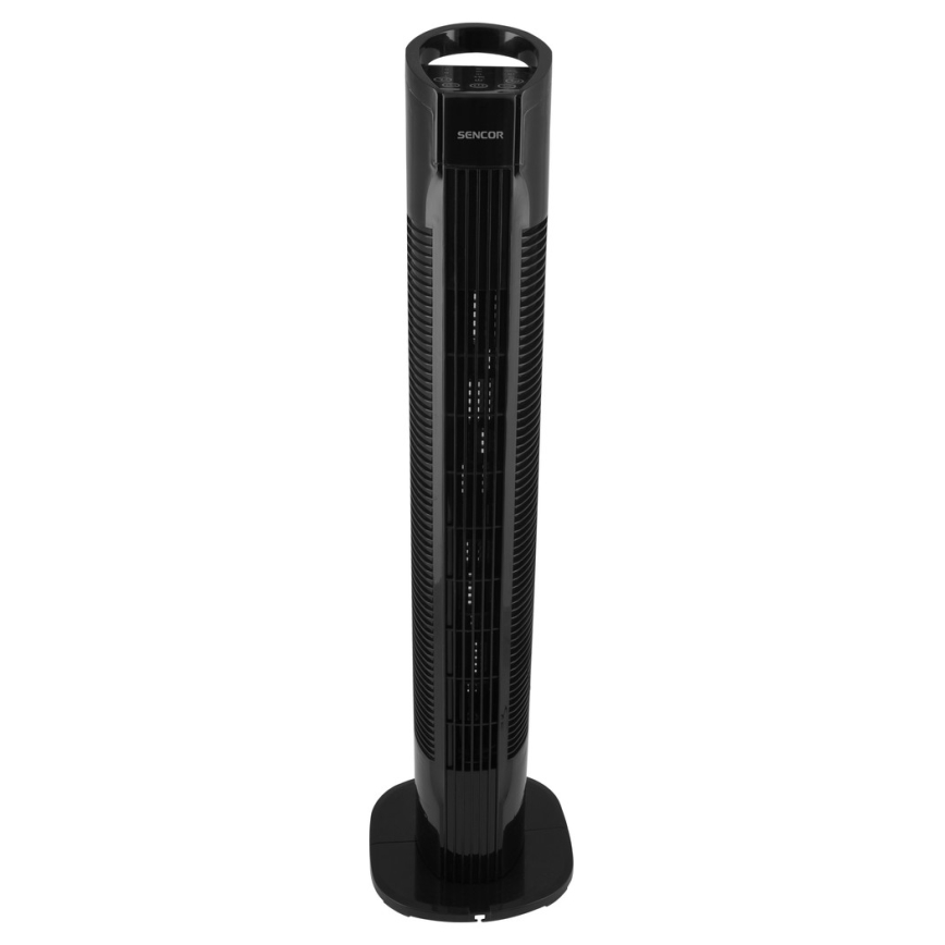 Sencor - Bodenventilator 50W/230V schwarz + Fernbedienung