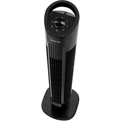 Sencor - Bodenventilator 50W/230V schwarz