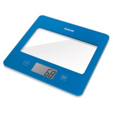 Sencor – Digitale Küchenwaage 1xCR2032 blau