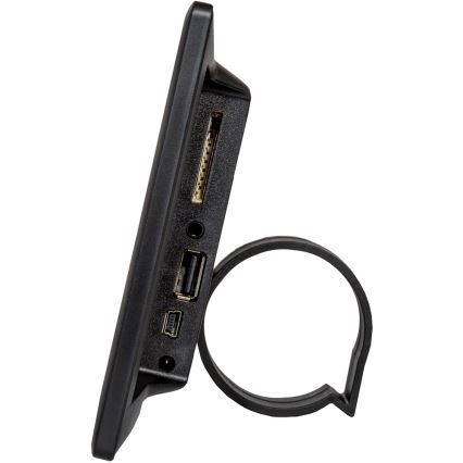 Sencor - Digitaler Fotorahmen 7 mit Lautsprecher 230V schwarz + Fernbedienung