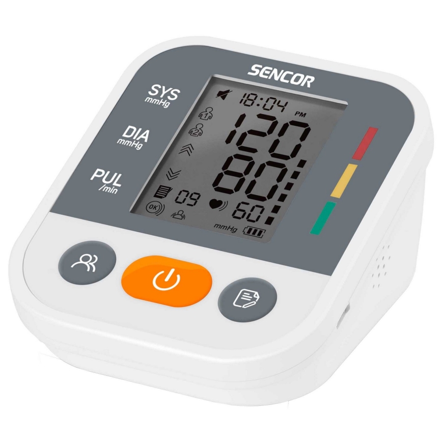 Sencor - Digitales Blutdruckmessgerät USB 4xAAA