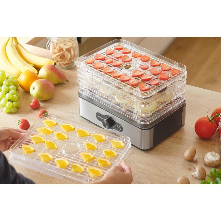 Sencor - Dörrautomat mit einstellbarer Temperaturregelung 700W/230V