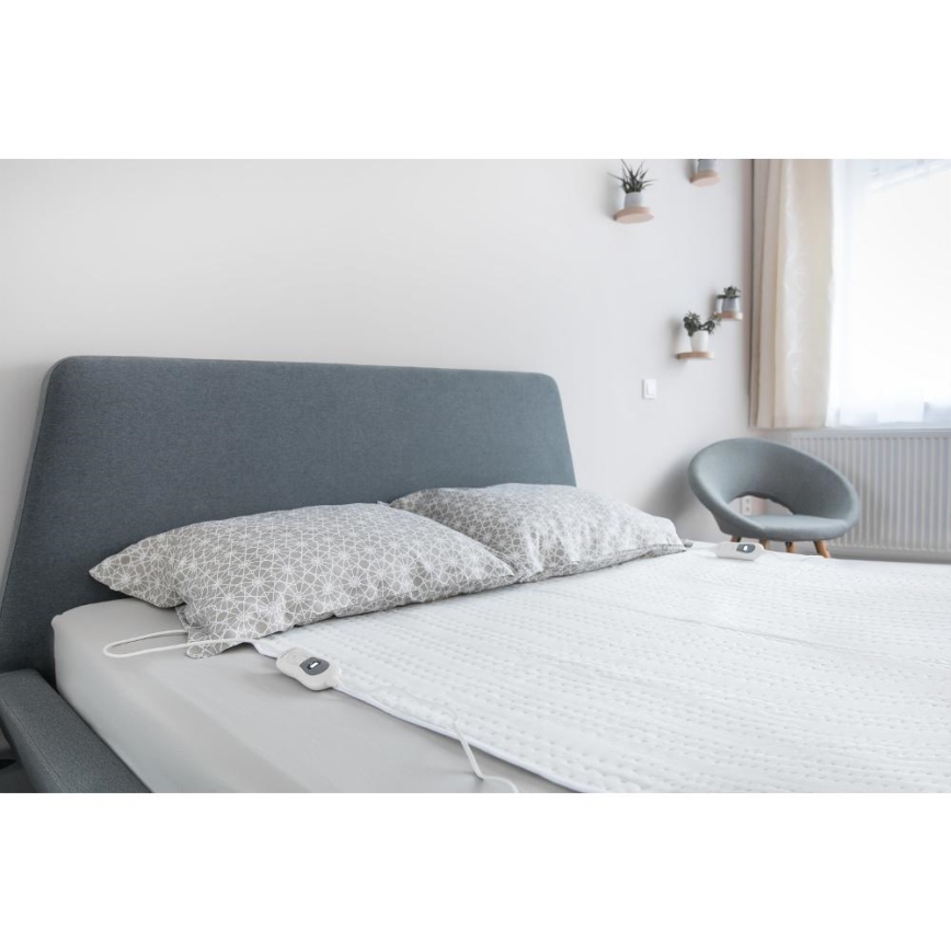 Sencor - Elektrische Heizdecke für zwei Personen 120W/230V 160x140 cm