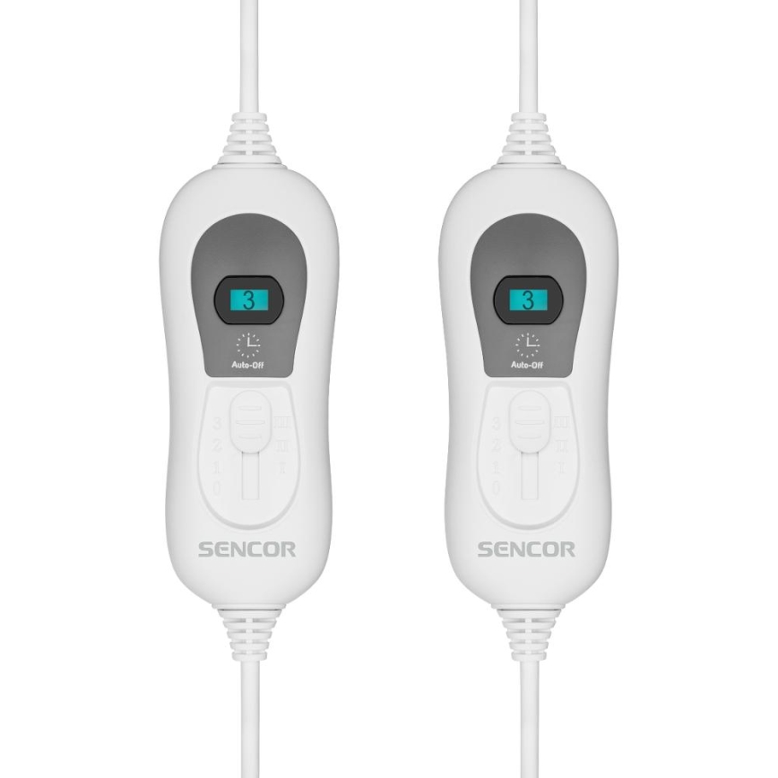 Sencor - Elektrische Heizdecke für zwei Personen 120W/230V 160x140 cm