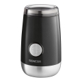 Sencor - Elektrische Kaffeemühle 60 g 150W/230V schwarz/matt Chrom