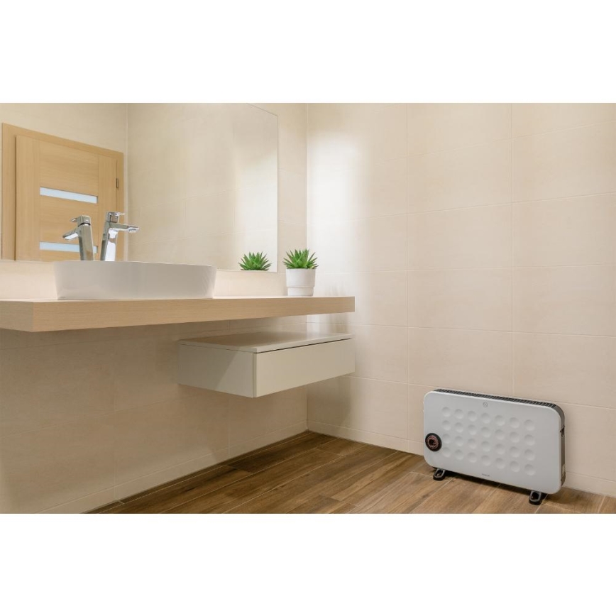 Sencor - Elektrischer Direktheizer/Konvektor 750/1250/2000W Thermostat
