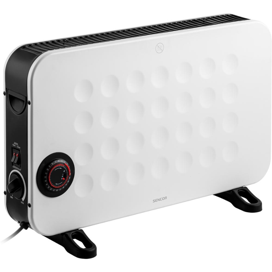 Sencor - Elektrischer Direktheizer/Konvektor 750/1250/2000W Thermostat