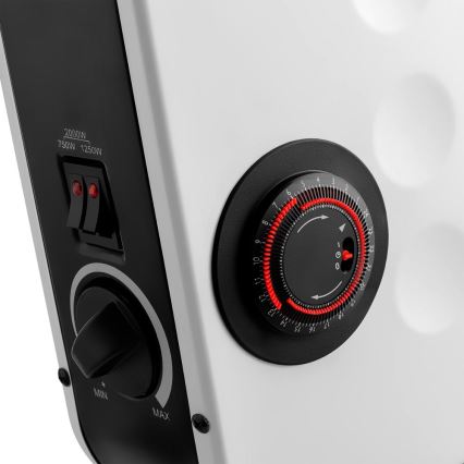 Sencor - Elektrischer Direktheizer/Konvektor 750/1250/2000W Thermostat