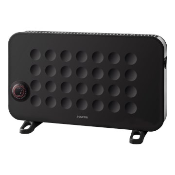 Sencor - Elektrisches Konvektor-Heizgerät 750/1250/2000W/230V Thermostat IP24 schwarz