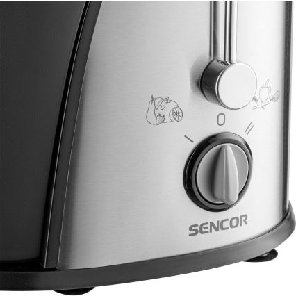 Sencor - Entsafter 400W/230V matt-chrom/schwarz
