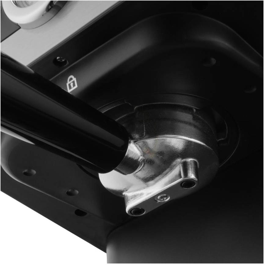 Sencor - Siebträgermaschine Espresso 1050W/230V Schwarz/Mattchrom