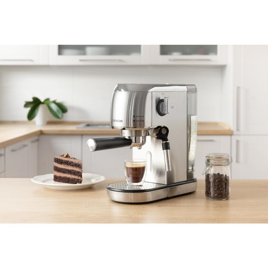 Sencor - Siebträgermaschine Espresso 1400W/230V