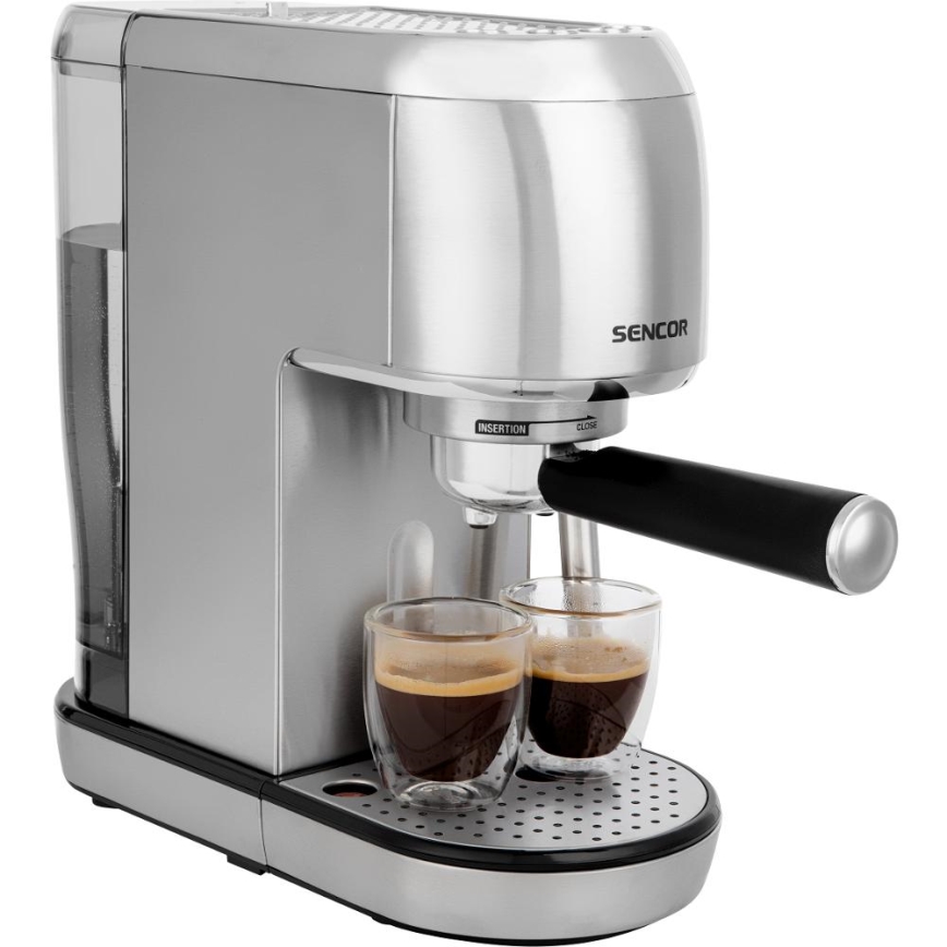 Sencor - Siebträgermaschine Espresso 1400W/230V