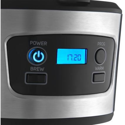 Sencor - Filterkaffeeautomat mit LCD-Display 700W/230V