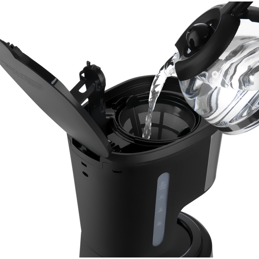 Sencor - Filterkaffeeautomat mit LCD-Display 700W/230V