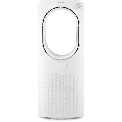 Sencor - Flügelloser Bodenventilator 50W/230V weiß