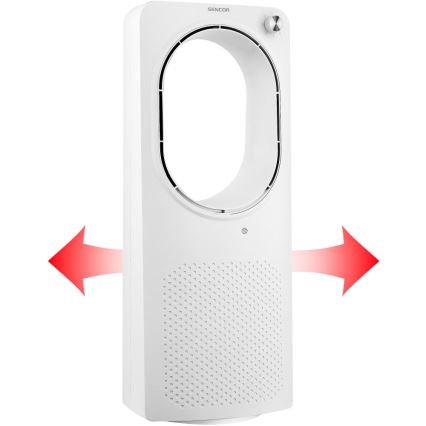 Sencor - Flügelloser Bodenventilator 50W/230V weiß