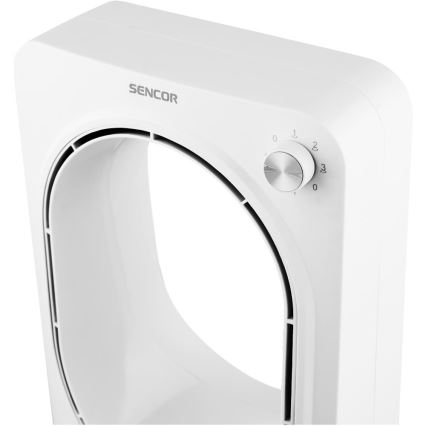 Sencor - Flügelloser Bodenventilator 50W/230V weiß