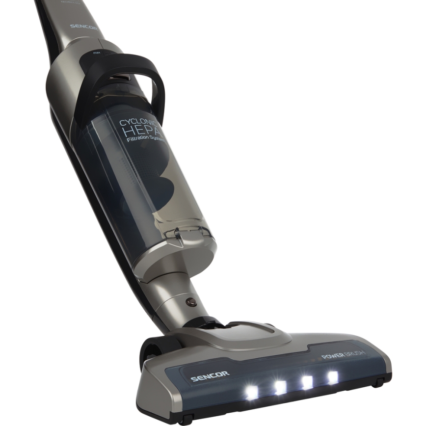 Sencor – Handstaubsauger mit elektrischer Rotationsbürste und Mopp 150W/36V 2150 mAh