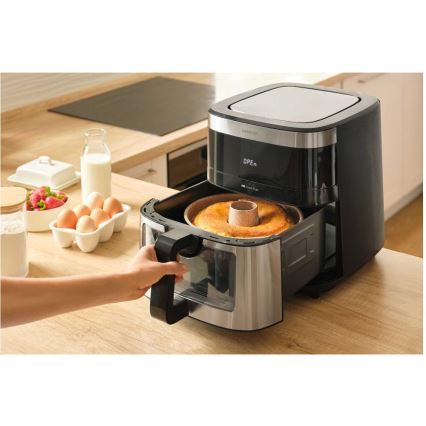 Sencor - Heißluftfritteuse 9 l 1700W/230V schwarz/matter Chrom