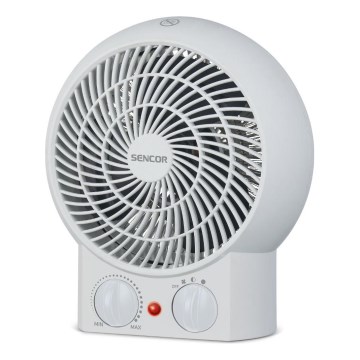 Sencor - Heizlüfter 1200/2000 W, 230 V, weiß