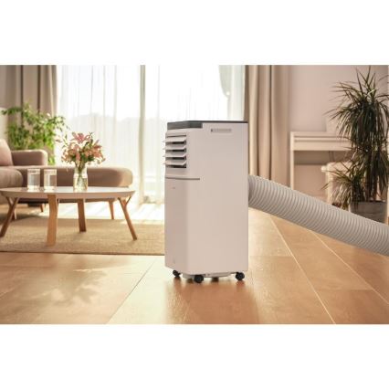 Sencor - Smarte mobile Klimaanlage 3-in-1 mit komplettem Zubehör 760 W/230 V 7000 BTU Wi‑Fi weiß + Fernbedienung