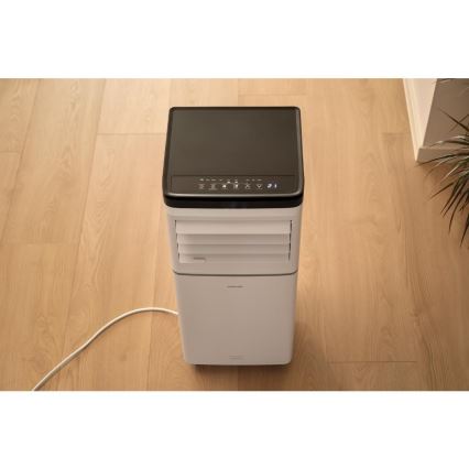 Sencor - Smarte mobile Klimaanlage 3-in-1 mit komplettem Zubehör 760 W/230 V 7000 BTU Wi‑Fi weiß + Fernbedienung