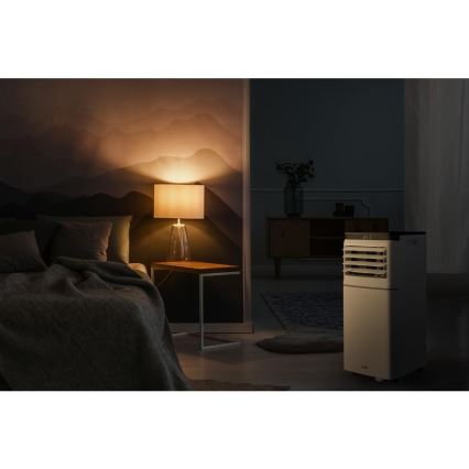 Sencor - Intelligente mobile Klimaanlage 3-in-1 mit komplettem Zubehör, 1020 W / 230 V, 10000 BTU, Wi‑Fi, weiß + Fernbedienung