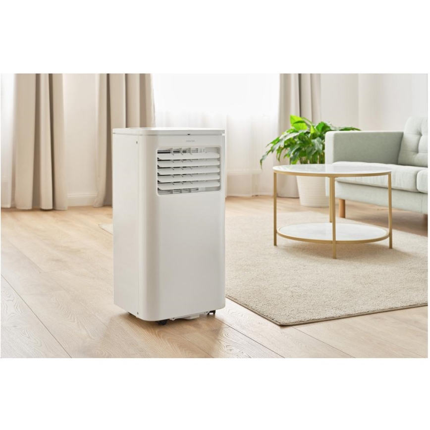 Sencor - Smarte mobile 3-in-1-Klimaanlage inklusive Komplettzubehör 760 W/230 V 7000 BTU Wi-Fi + Fernbedienung