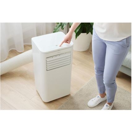 Sencor - Smarte mobile 3-in-1-Klimaanlage inklusive Komplettzubehör 760 W/230 V 7000 BTU Wi-Fi + Fernbedienung