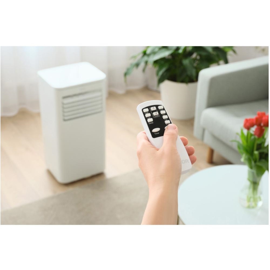 Sencor - Smarte mobile 3-in-1-Klimaanlage inklusive Komplettzubehör 760 W/230 V 7000 BTU Wi-Fi + Fernbedienung