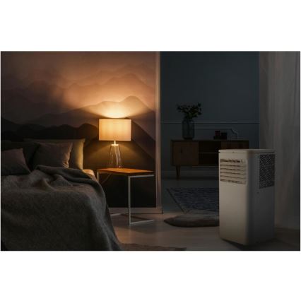 Sencor - Smarte mobile 3-in-1-Klimaanlage inklusive Komplettzubehör 760 W/230 V 7000 BTU Wi-Fi + Fernbedienung