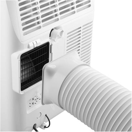 Sencor - Smarte mobile Klimaanlage 5-in-1, inkl. Komplettzubehör, 733 W/230 V, 9000 BTU, Wi-Fi, weiß + Fernbedienung