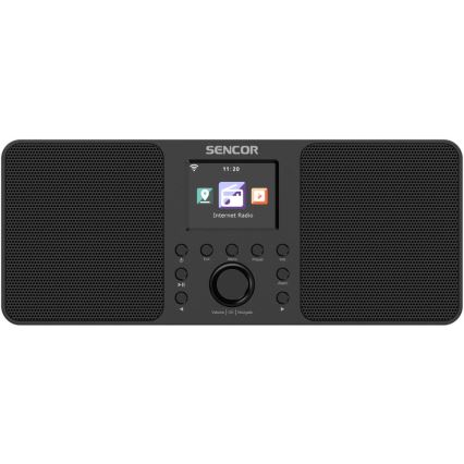 Sencor - Internet-Radio 20W/5V Wi-Fi + Fernbedienung